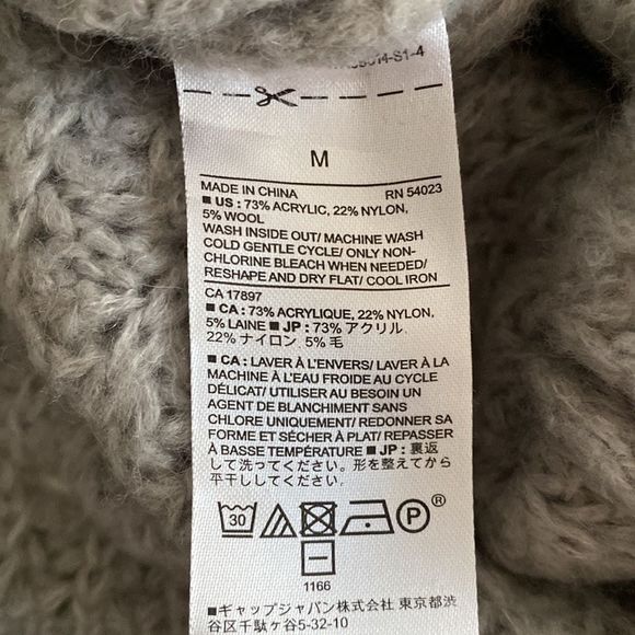 Banana Republic Grey Turtleneck Sweater - Picture 12 of 12